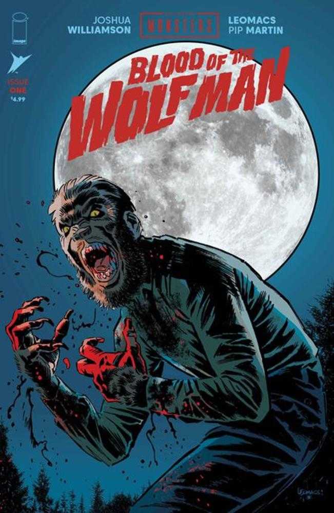 UNIVERSAL MONSTERS BLOOD OF THE WOLF MAN #1 COVER A LEOMACS & PIP MARTIN