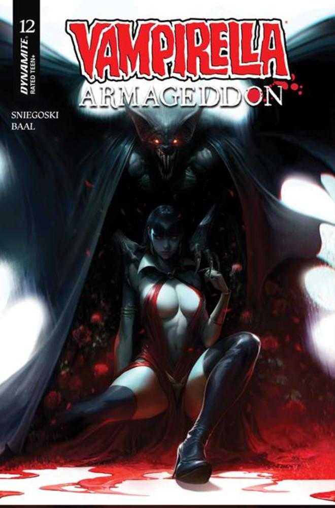 VAMPIRELLA ARMAGEDDON #12 COVER A FRANCESCO MATTINA VARIANT