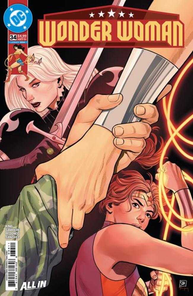 WONDER WOMAN #34 COVER A DANIEL SAMPERE