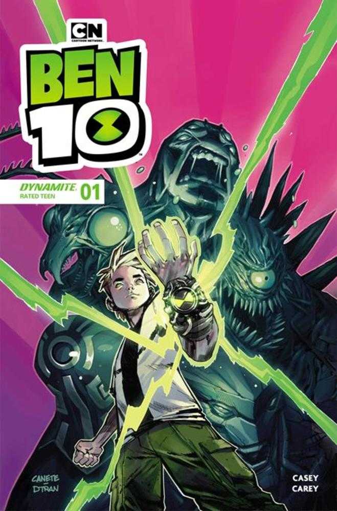BEN 10 #1 COVER W 1:10 ERIC CANETE FOIL VARIANT (2026) Comic