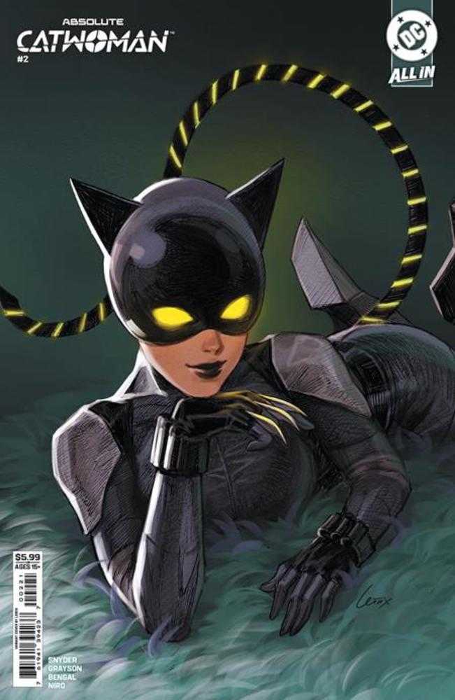 ABSOLUTE CATWOMAN #2 COVER B LESLEY LEIRIX LI CARD STOCK VARIANT (DC 2026) Comic