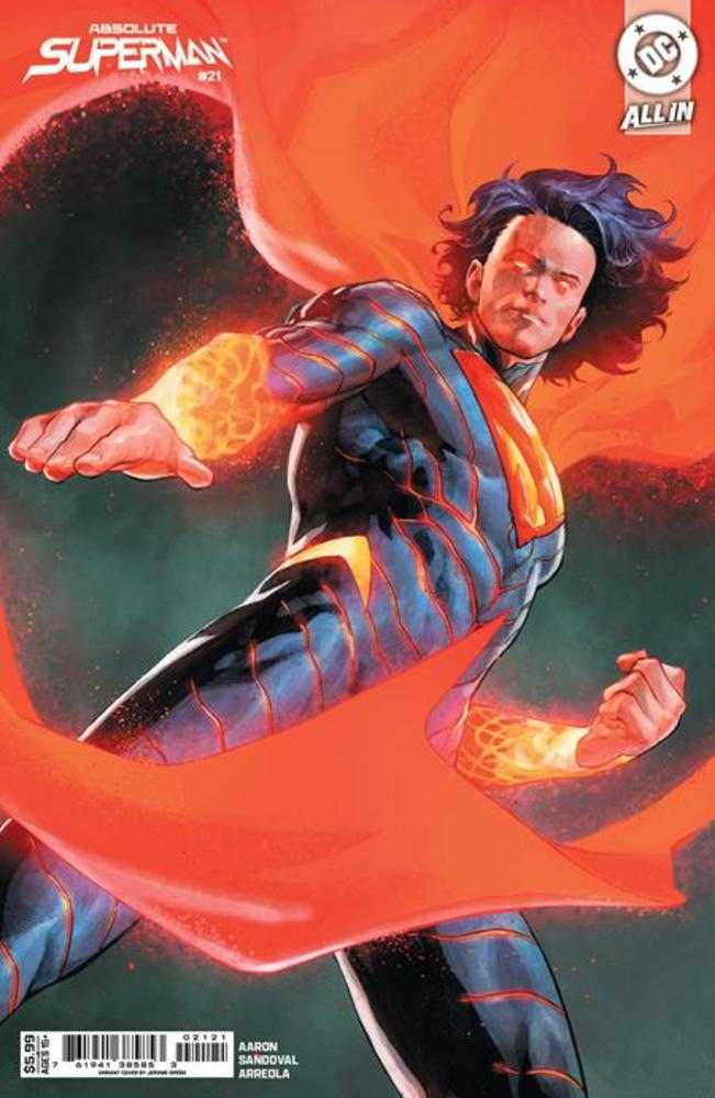 ABSOLUTE SUPERMAN #21 COVER B JEROME OPENA CARD STOCK VARIANT (DC 2026) Comic