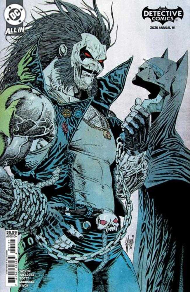 DETECTIVE COMICS 2026 ANNUAL #1 (ONE SHOT) COVER B GUILLEM MARCH CARD STOCK VARI
