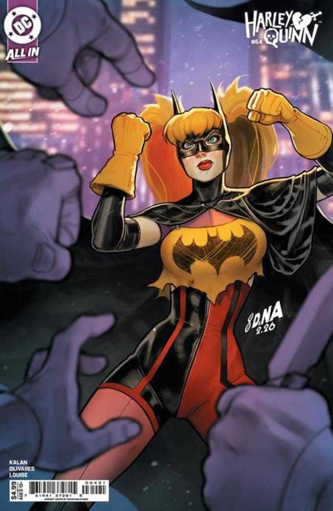 HARLEY QUINN #64 COVER B DAVID NAKAYAMA CARD STOCK VARIANT (DC 2026) Comic