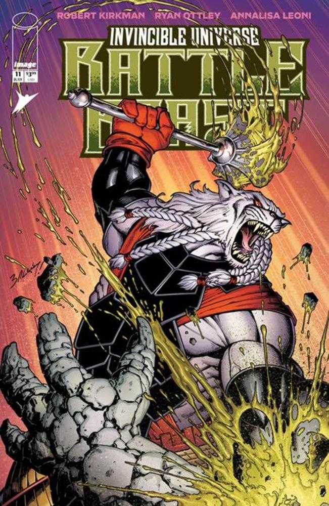 INVINCIBLE UNIVERSE BATTLE BEAST #11 COVER B MARK BAGLEY & RICHARD ISANOVE VARIA