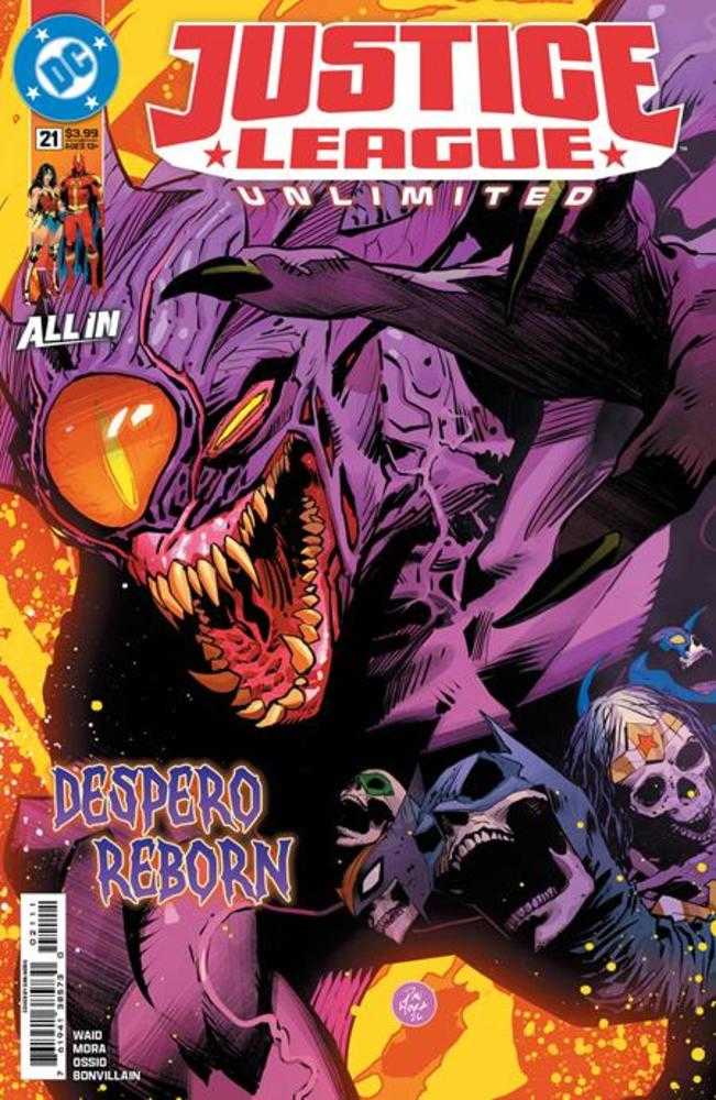 JUSTICE LEAGUE UNLIMITED #21 COVER A DAN MORA (DC 2026) 1st Print Comic