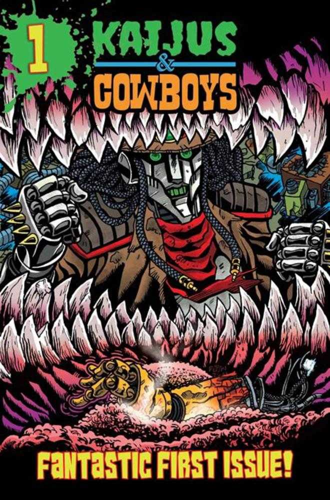 KAIJUS & COWBOYS #1 COVER A FRANKIE B WASHINGTON (Massive Publishing 2026) Comic