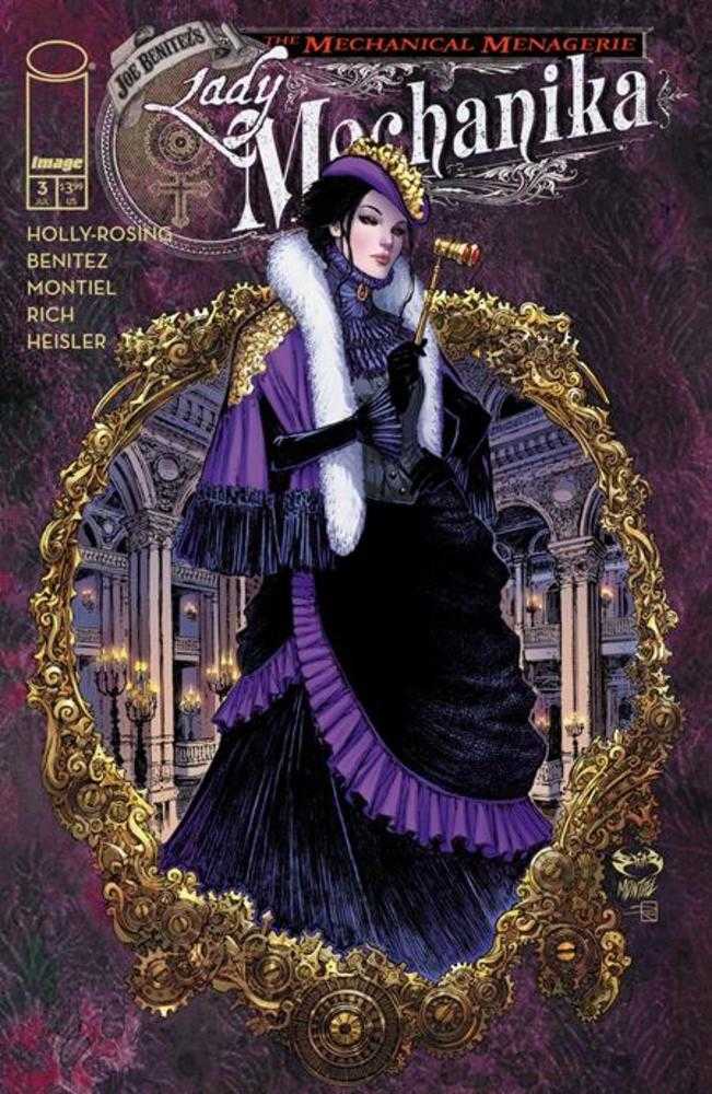 LADY MECHANIKA THE MECHANICAL MENAGERIE #3 COVER A JOE BENITEZ & MARTIN MONTIEL