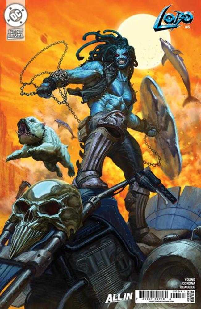 LOBO #5 COVER D DAT PHAN TUAN CARD STOCK VARIANT (DC 2026) 1st Print Comic