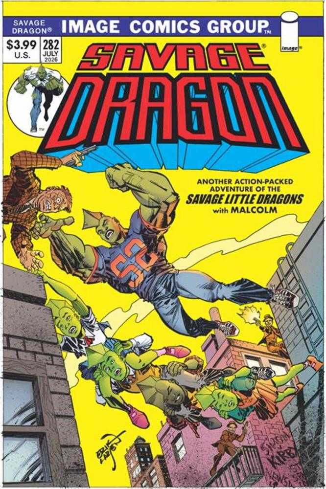 SAVAGE DRAGON #282 COVER B ERIK LARSEN VARIANT (MATURE)
