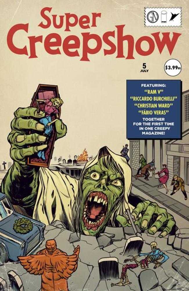 SUPER CREEPSHOW #5 COVER A PYE PARR (MATURE) (Image 2026) 1st Print Comic