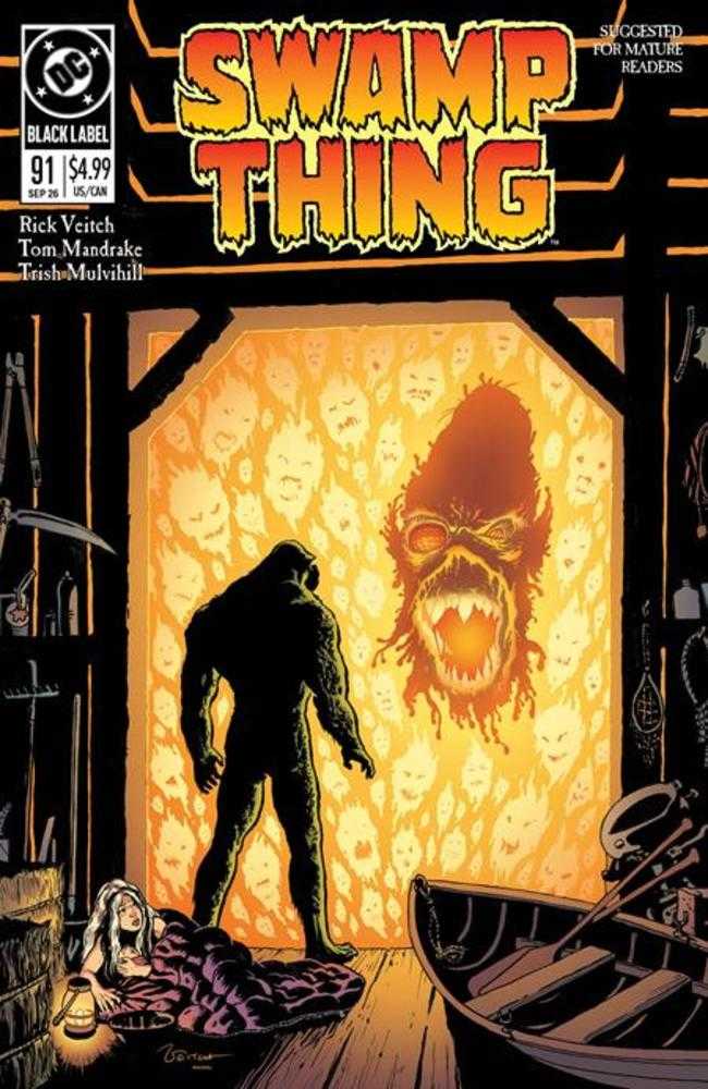 SWAMP THING 1989 #4 COVER A RICK VEITCH (MATURE) (DC 2026) 1st Print Comic