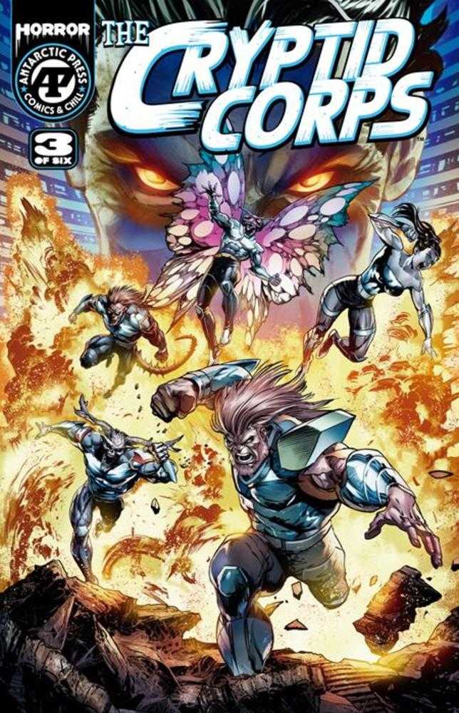 CRYPTID CORPS #3 COVER A MAX BERTOLINI (Massive Publishing 2026) 1st Print Comic