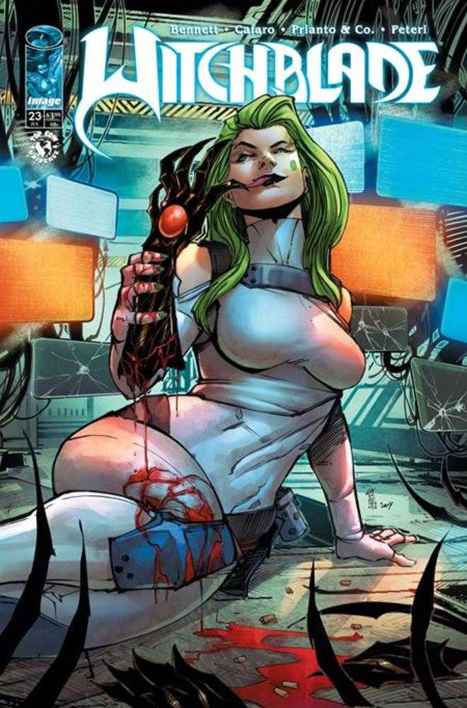 WITCHBLADE #23 COVER A GIUSEPPE CAFARO & ARIF PRIANTO (MATURE) (2026) Comic