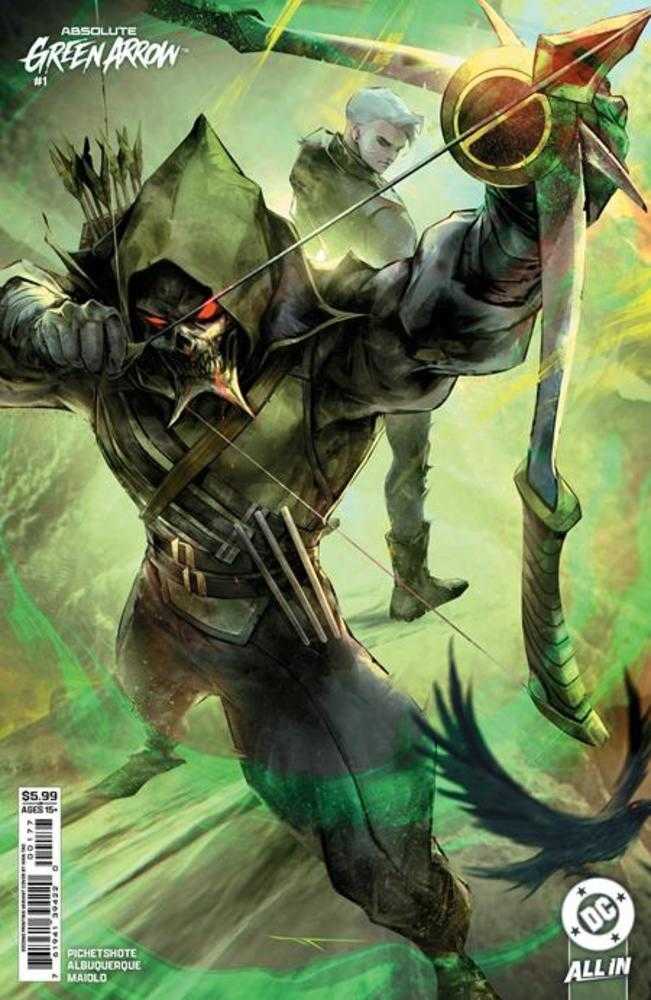 ABSOLUTE GREEN ARROW #1 COVER B IVAN TAO CARD STOCK VARIANT (DC 2026) 2nd Print