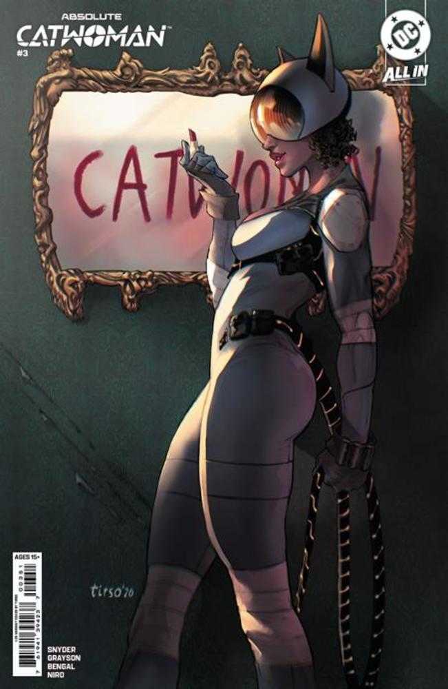 ABSOLUTE CATWOMAN #3 COVER E 1:25 TIRSO CARD STOCK VARIANT (DC 2026) Comic