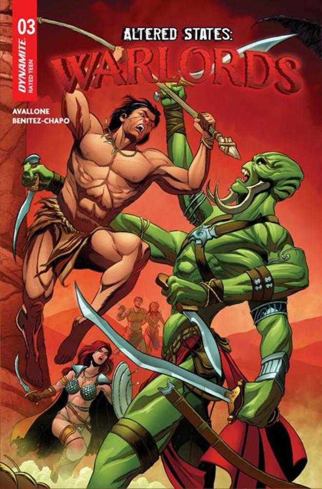ALTERED STATES WARLORDS #3 COVER C MARIANO BENITEZ CHAPO VARIANT (2025) Comic