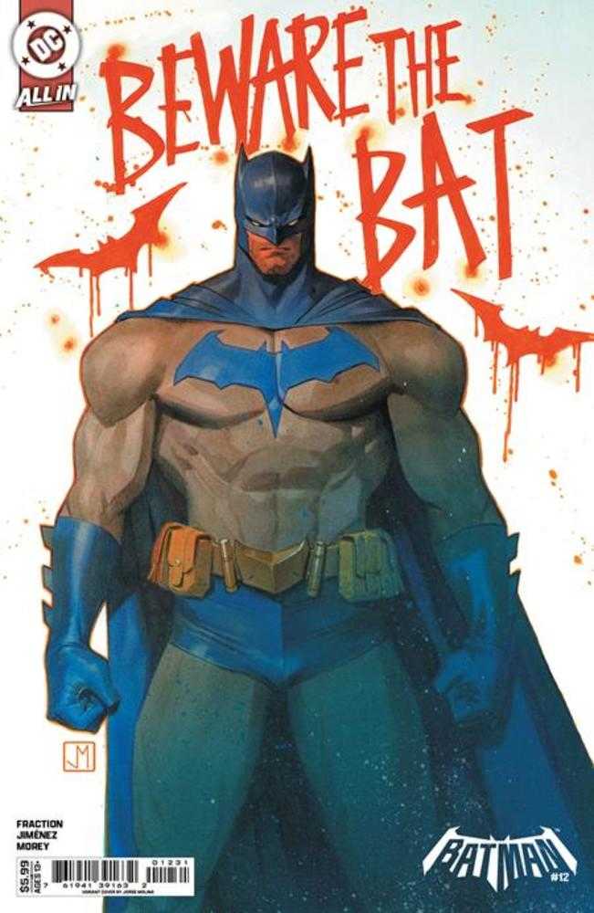 BATMAN #12 COVER C JORGE MOLINA CARD STOCK VARIANT (DC 2026) 1st Print Comic
