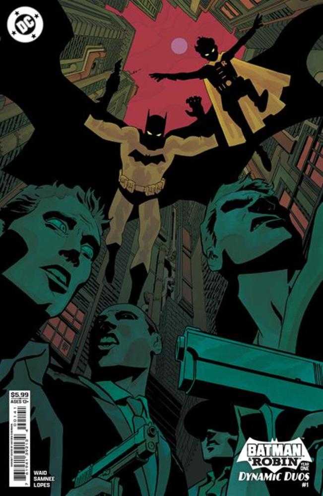 BATMAN & ROBIN YEAR ONE DYNAMIC DUOS #1 COVER D HAYDEN SHERMAN CARD STOCK VARIANT