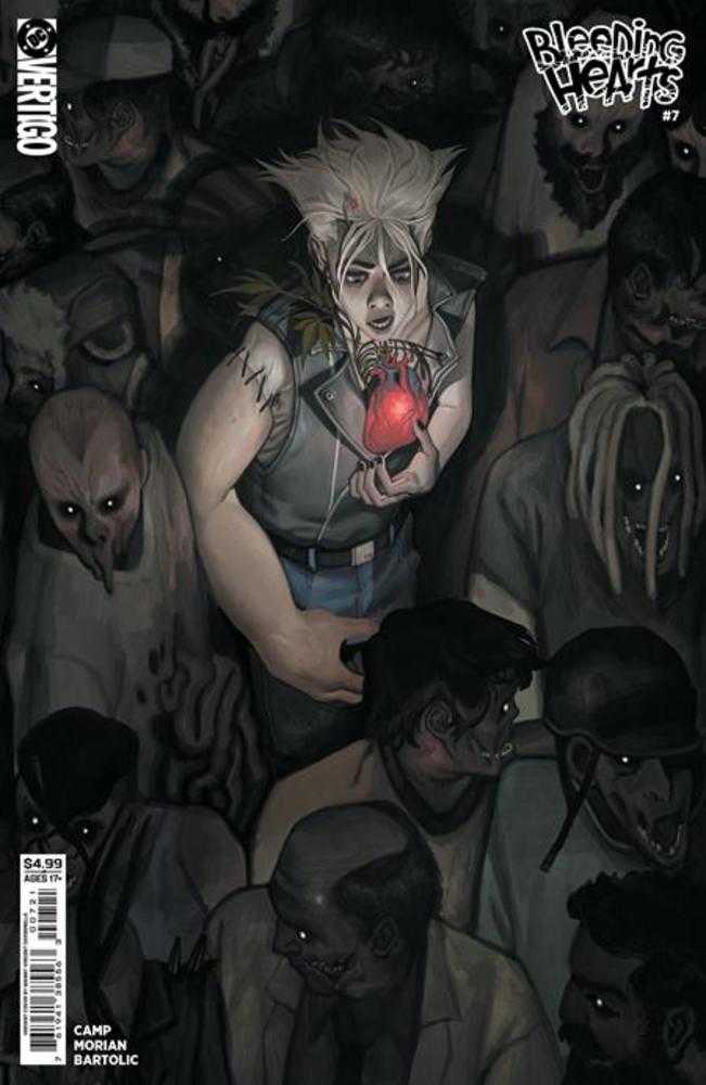 BLEEDING HEARTS #7 COVER B MANNY VINCENT CARBONILLA CARD STOCK VARIANT (MATURE)