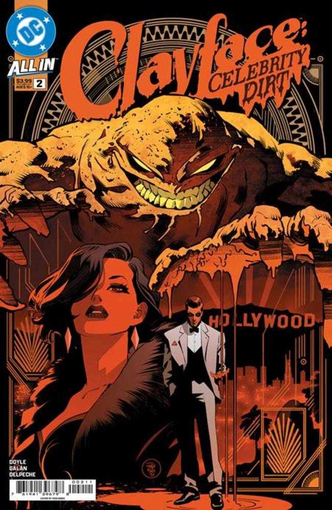 CLAYFACE CELEBRITY DIRT #2 COVER A DAN MORA (DC 2026) 1st Print Comic