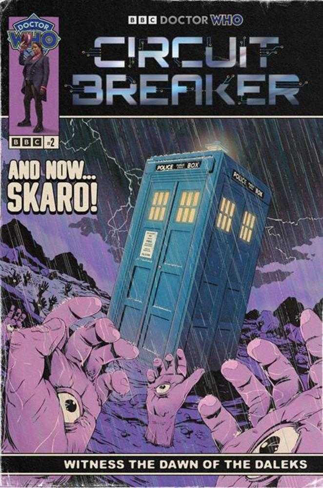 DOCTOR WHO CIRCUIT BREAKER #2 COVER D FLOPS DALEK TAKEOVER CARDSTOCK VARIANT