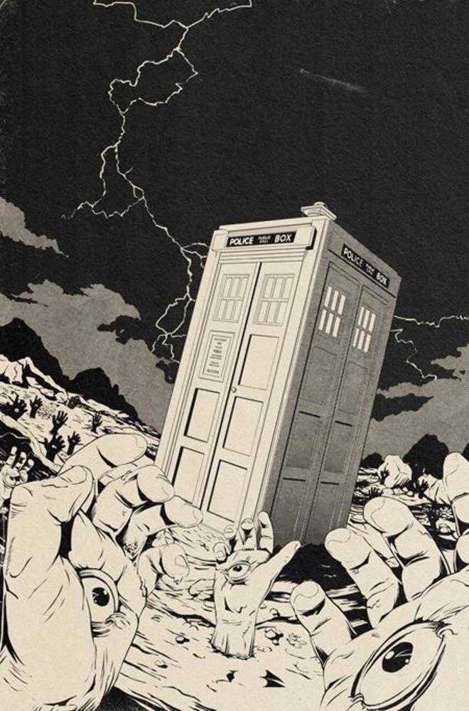 DOCTOR WHO CIRCUIT BREAKER #2 COVER E FLOPS DALEK TAKEOVER COLOR YOUR OWN