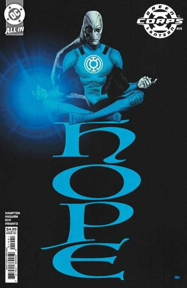 GREEN LANTERN CORPS #19 COVER B JORGE FORNES CARD STOCK VARIANT (DC 2026) Comic