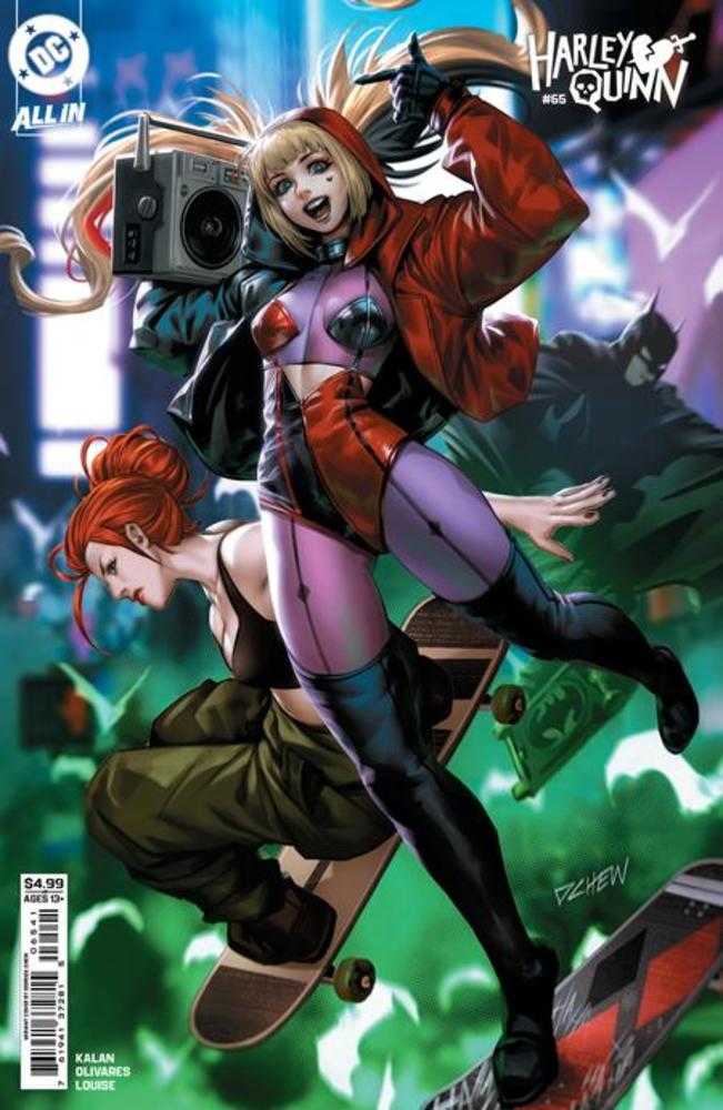 HARLEY QUINN #65 COVER D DERRICK CHEW CARD STOCK VARIANT (DC 2026) Comic