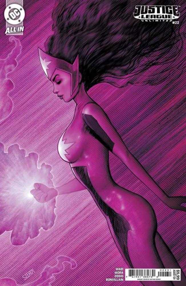 JUSTICE LEAGUE UNLIMITED #22 COVER C NATHAN SZERDY CARD STOCK VARIANT