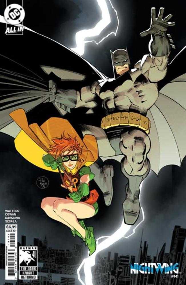 NIGHTWING #141 COVER D DAN MORA DARK KNIGHT RETURNS 40 TH ANNIVERSARY CARD STOCK