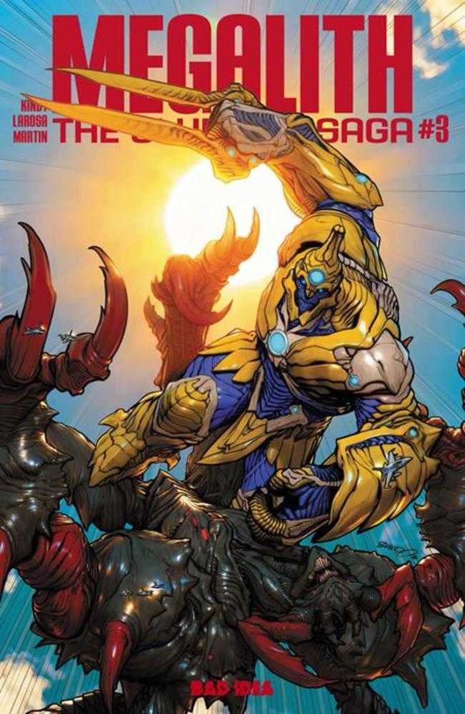 OLYMPUS SAGA MEGALITH #3 COVER B BRANDON PETERSON VARIANT (Bad Idea 2025) Comic