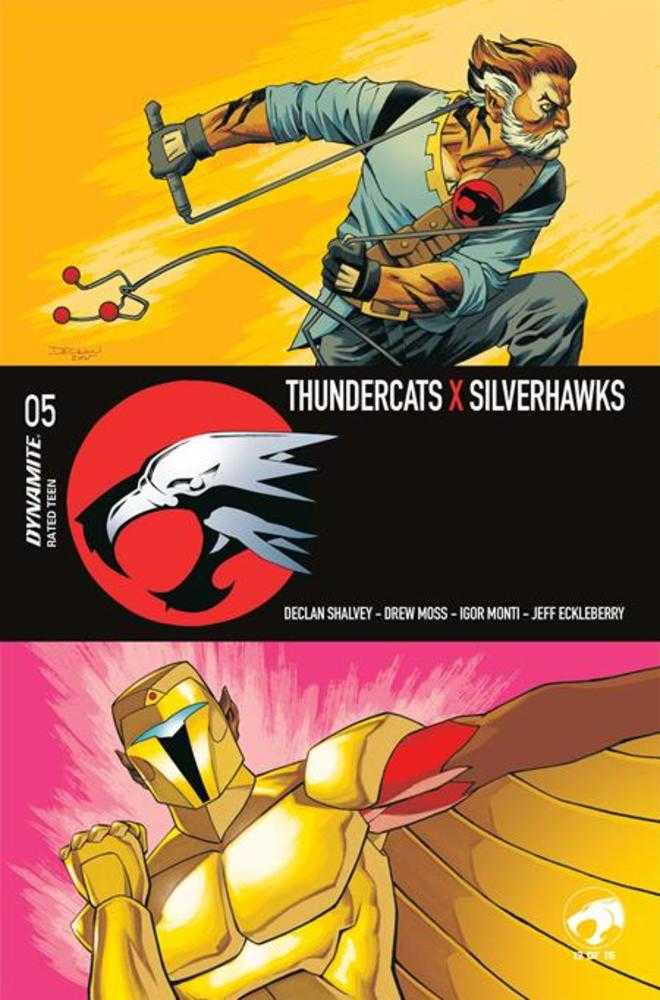 THUNDERCATS X SILVERHAWKS #5 COVER A DECLAN SHALVEY (2026) Comic