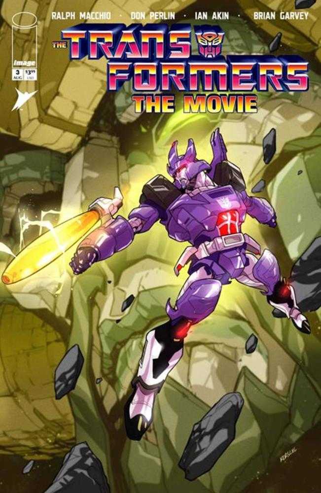 TRANSFORMERS THE MOVIE 40 TH ANNIVERSARY EDITION #3 COVER A KARL KERSCHL