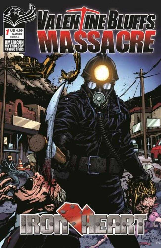 VALENTINE BLUFFS MASSACRE IRON HEART #1 COVER A ROY ALLAN MARTINEZ (MATURE)