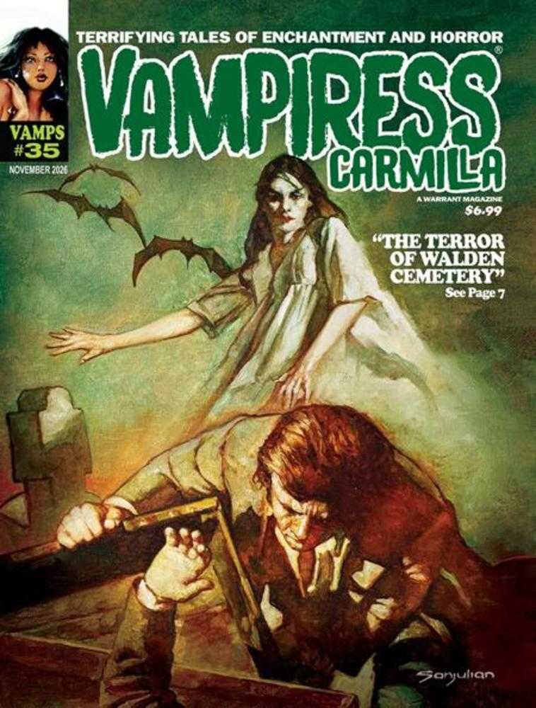 VAMPIRESS CARMILLA MAGAZINE #35 (Massive Publishing 2026) Magazine