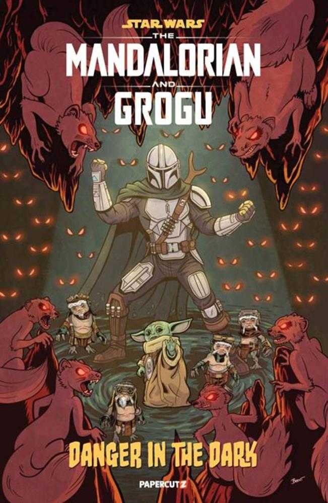 STAR WARS THE MANDALORIAN AND GROGU DANGER IN THE DARK (ONE SHOT) COVER A