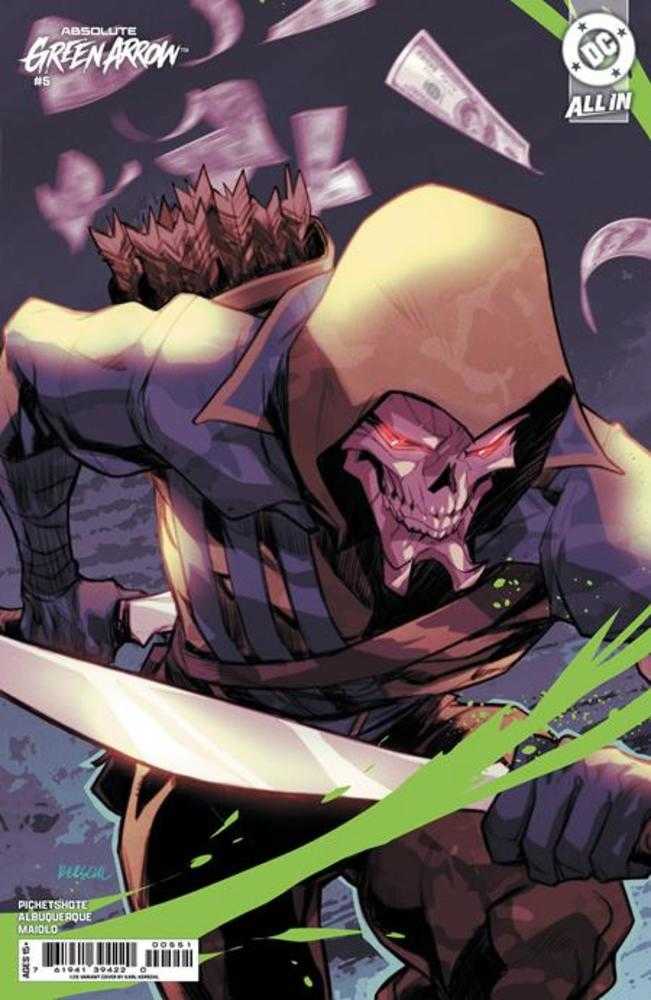 ABSOLUTE GREEN ARROW #5 COVER E 1:25 KARL KERSCHL CARD STOCK VARIANT