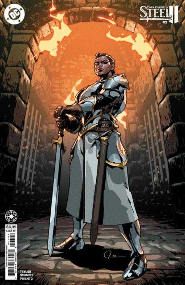 DARK KNIGHTS OF STEEL II #3 COVER D GERALD PAREL CARD STOCK VARIANT (2026) Comic