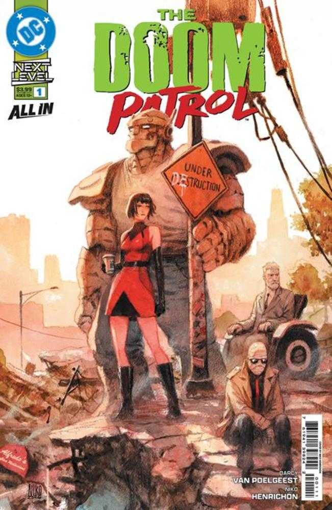 DOOM PATROL #1 COVER A NIKO HENRICHON (DC 2026) 1st Print Comic