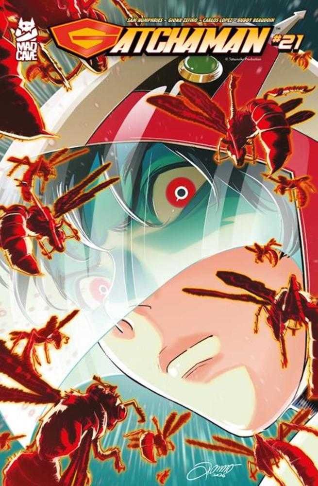 GATCHAMAN #21 COVER B ALESSIO ZONNO VARIANT (Mad Cave Studios 2026) Comic