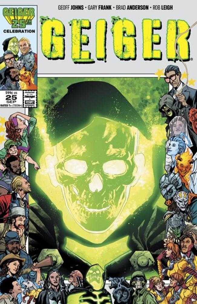 GEIGER #25 COVER B BRYAN HITCH & BRAD ANDERSON GEIGER #25 ANNIVERSARY VARIANT