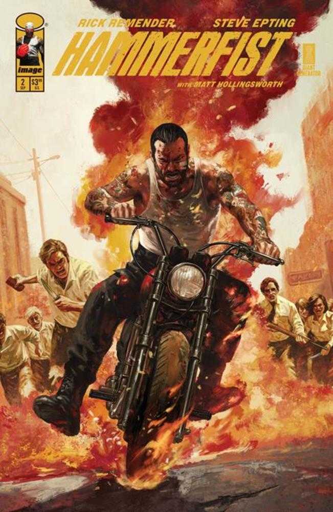 HAMMERFIST #2 COVER A STEVE EPTING (MATURE) (Image 2026) 1st Print Comic