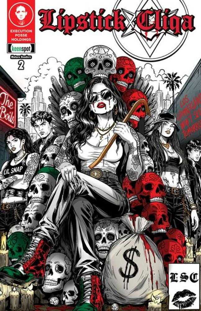 LIPSTICK CLIQA DELUXE EDITION #2 COVER A J SELIN TAKE THE THRONE (MATURE)