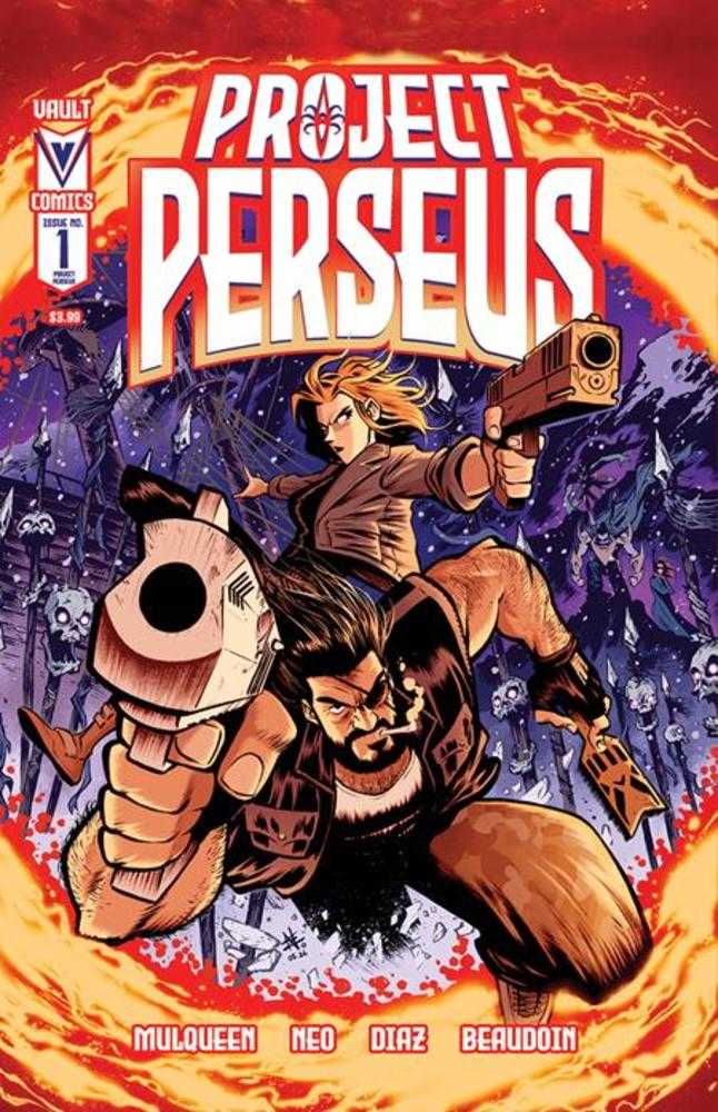 PROJECT PERSEUS #1 COVER A EDISON NEO (Vault 2026) 1st Print Comic