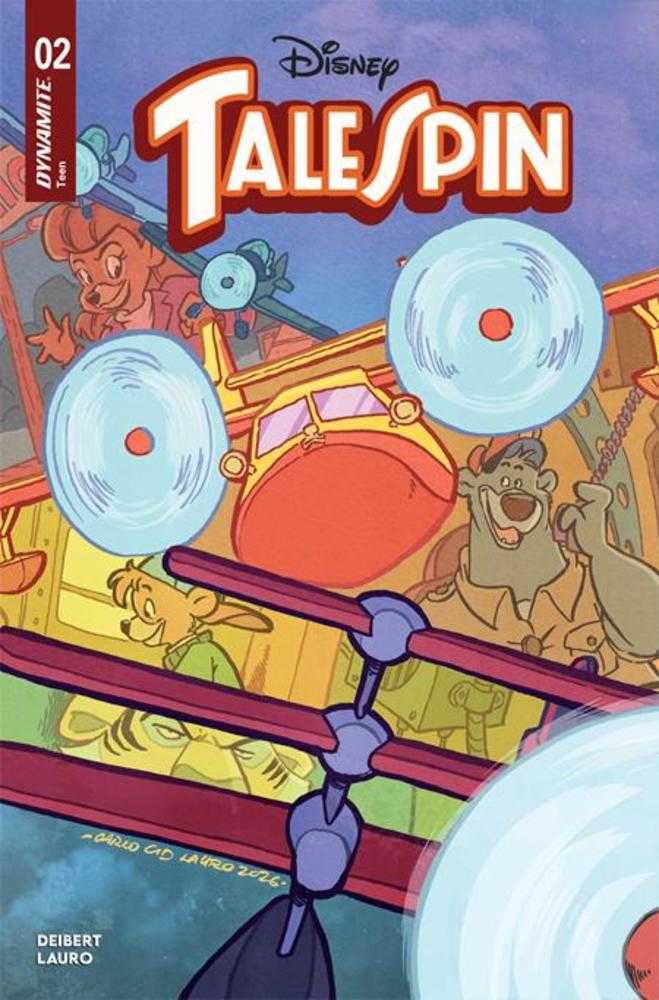 TALESPIN #2 COVER A CARLO LAURO (Dynamite Entertainment 2026) 1st Print Comic