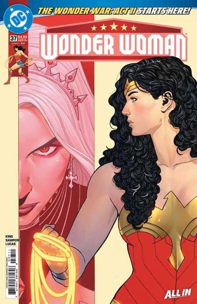 WONDER WOMAN #37 COVER A DANIEL SAMPERE (DC 2026) 1st Print Comic