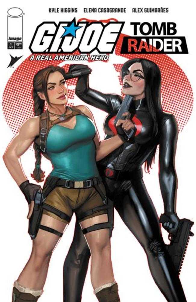 G.I. JOE A REAL AMERICAN HERO TOMB RAIDER #1 COVER C STJEPAN SEJIC FOIL VARIANT
