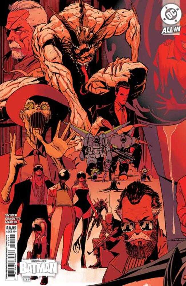 ABSOLUTE BATMAN #25 COVER H NICK DRAGOTTA LEFT CONNECTING CARD STOCK VARIANT