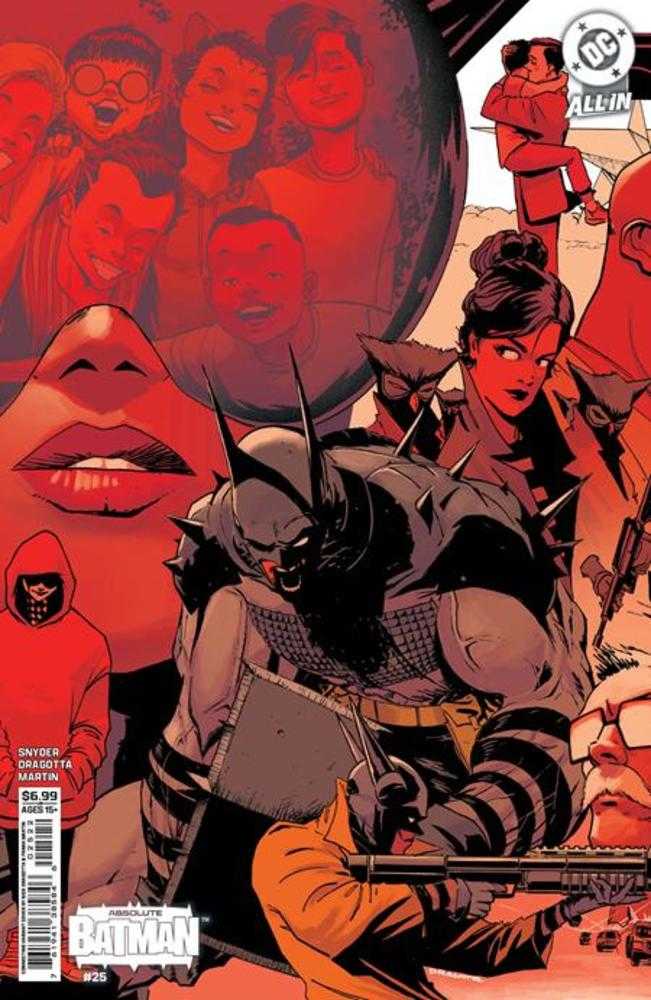 ABSOLUTE BATMAN #25 COVER I NICK DRAGOTTA MIDDLE CONNECTING CARD STOCK VARIANT